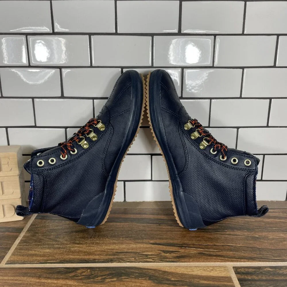 Keds Scout Womens Size 7 Shoes Blue Wool Lined Dream Foam Rain Sneaker Boot